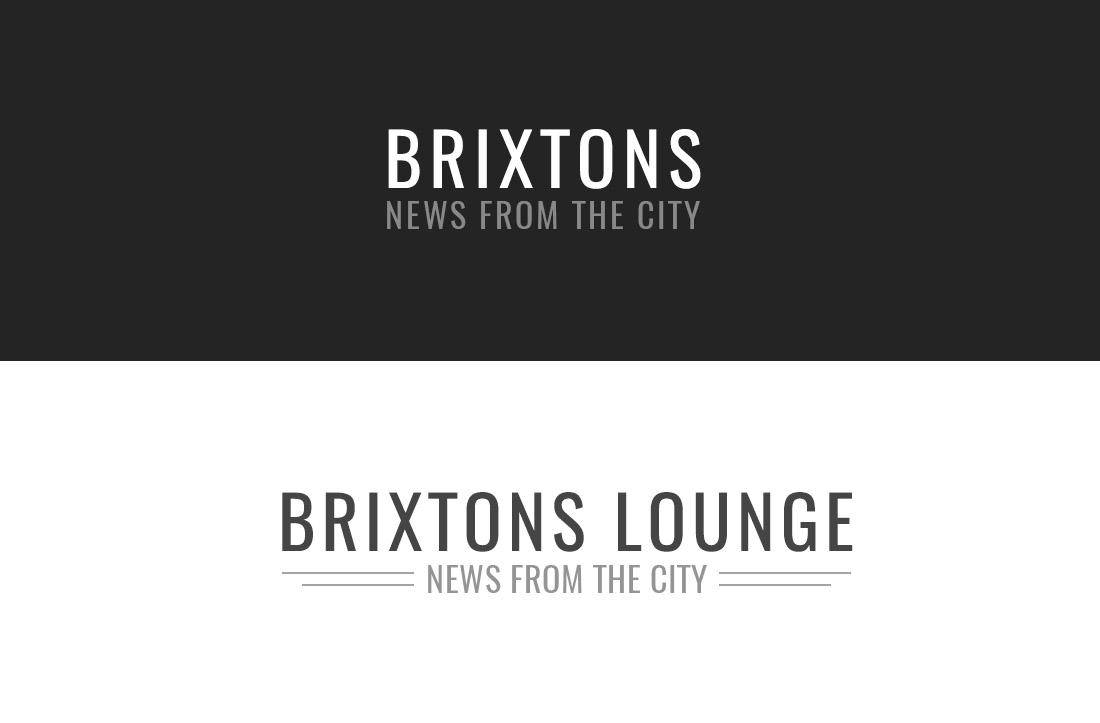 brixton psd logo free template