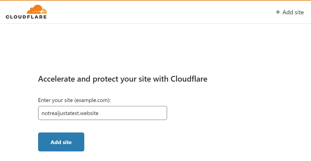 Ajouter un site Web WordPress à Cloudflare