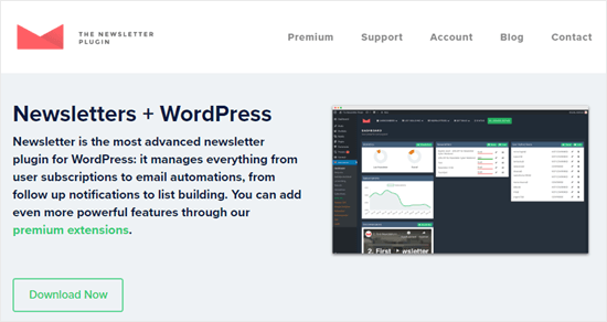 Plugin WordPress pour la newsletter