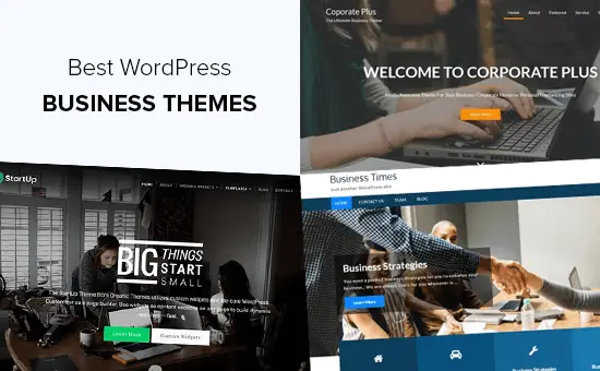 Meilleurs thèmes d'affaires WordPress