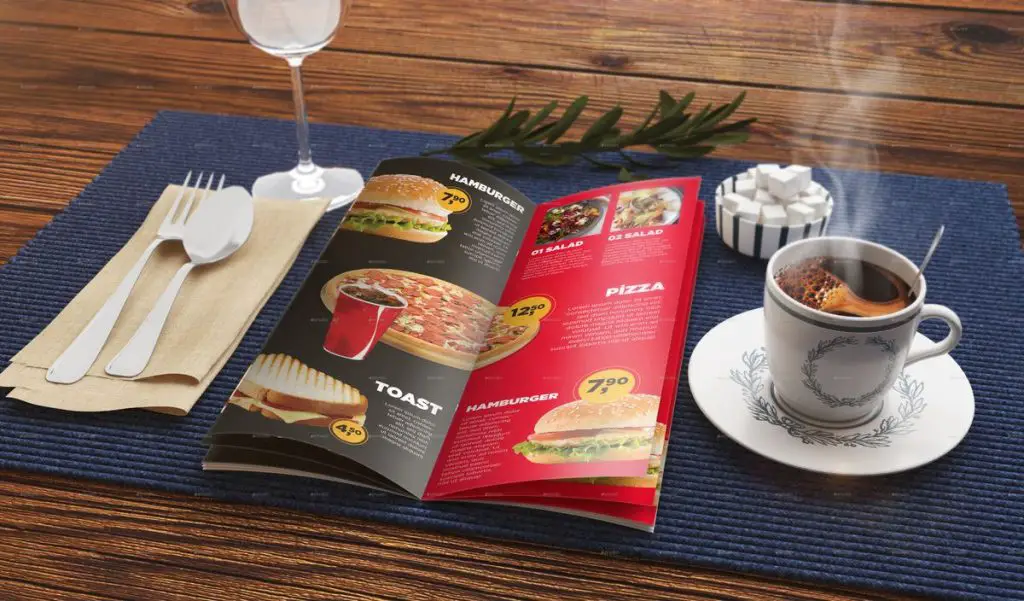 Top 20 des maquettes de menu de restaurant pour d'excellentes conceptions 1