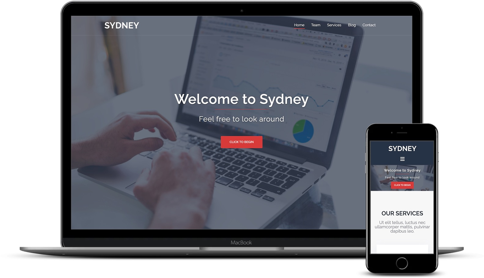 Sydney est l'un des meilleurs thèmes WordPress pour la photographie