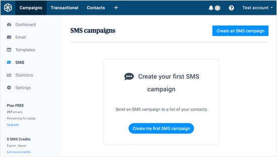 Créez votre première campagne SMS