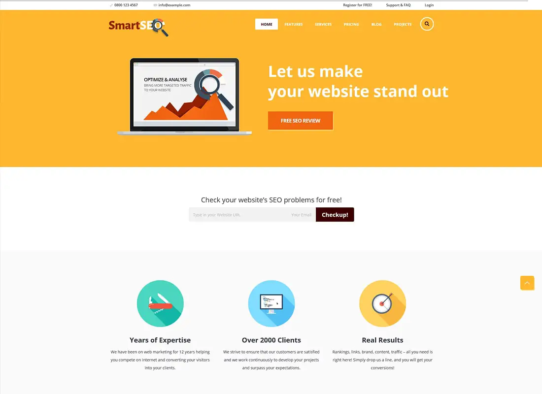 SmartSEO | Thème HTML SEO & Marketing