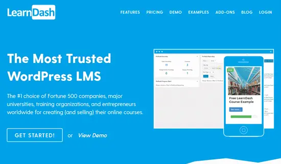 LearnDash - Meilleur plugin WordPress LMS