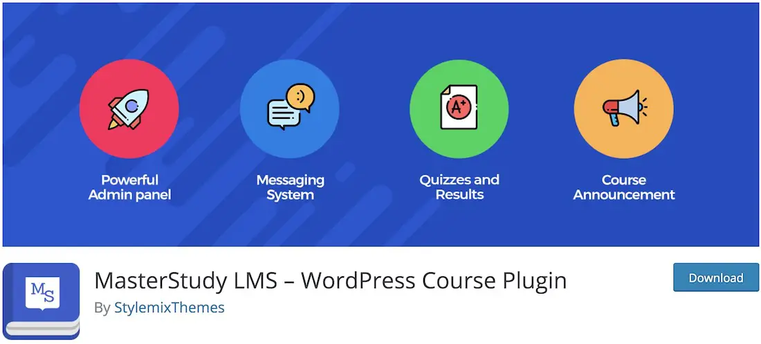 masterstudy lms plugin wordpress