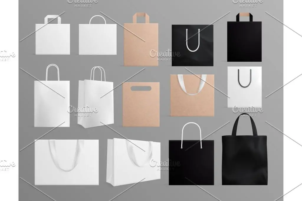 Top 20 des maquettes de sacs en papier pour votre prochain projet de conception 13