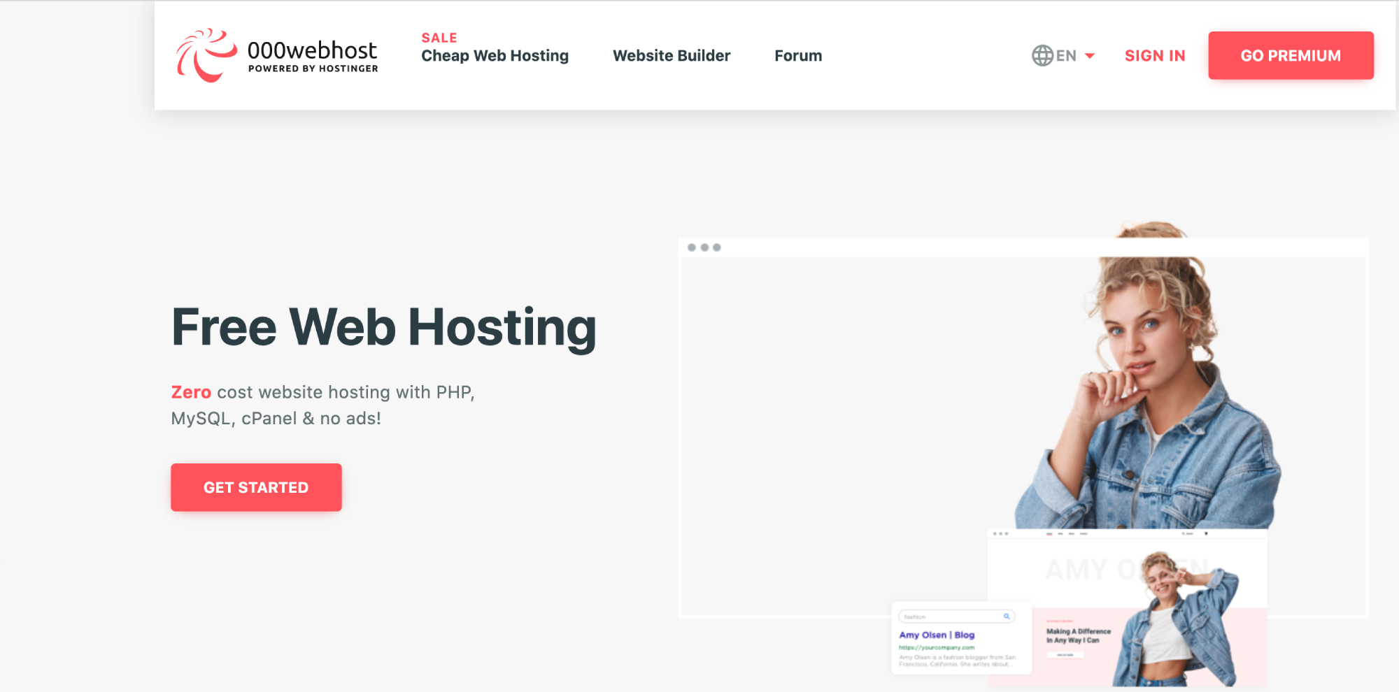 000webhosting offers free web hosting