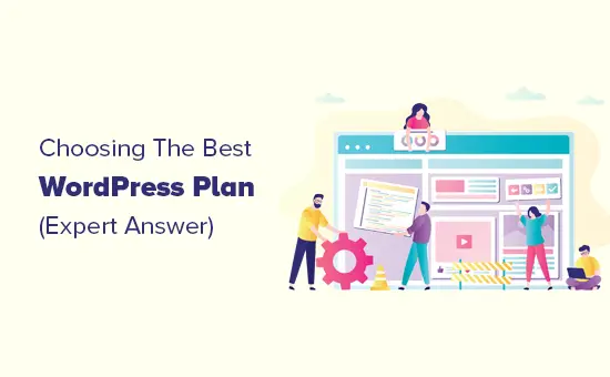 Choisir le meilleur plan WordPress pour votre site Web