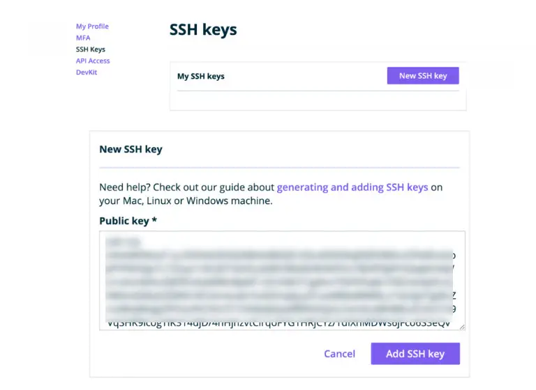 SSL vs SSH: Comment obtenir des clés SSH