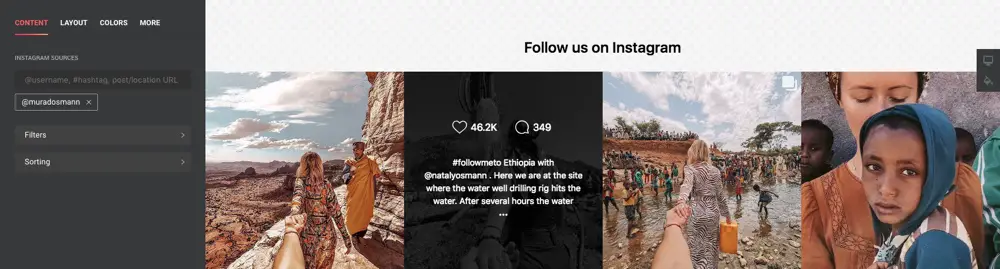 Plugin de flux Instagram InstaShow pour WordPress