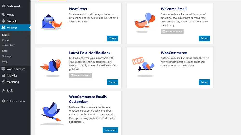 MailPoet-Email-Types