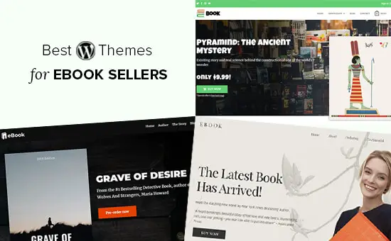 Meilleurs thèmes WordPress pour vendre des livres électroniques