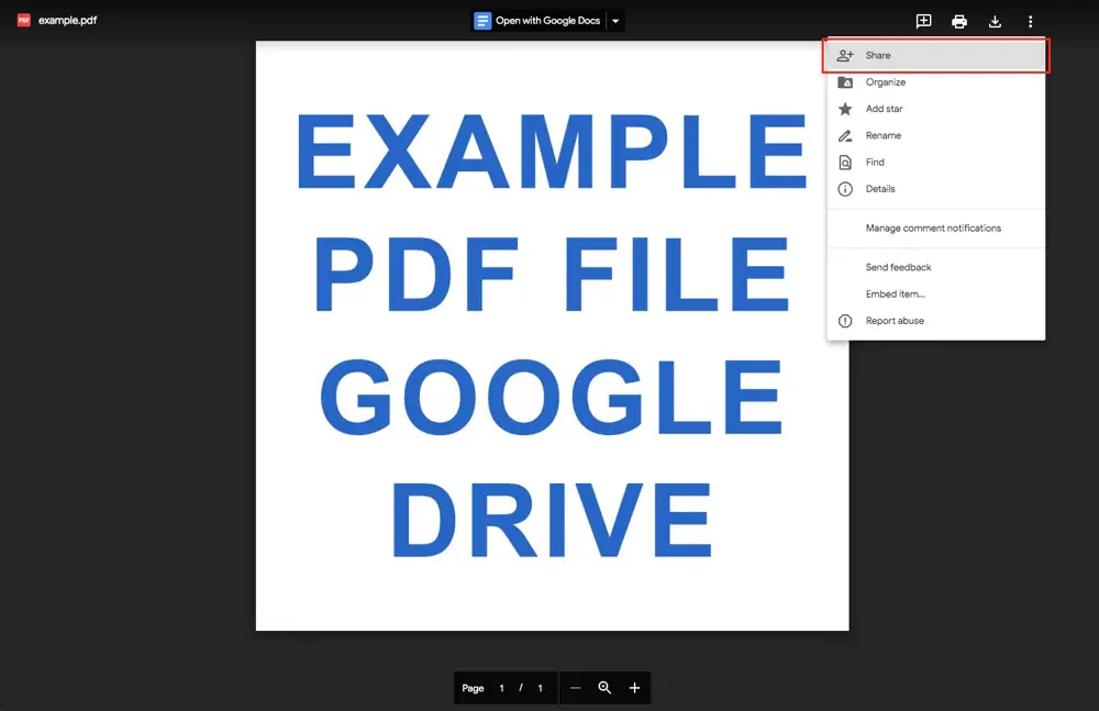 Google Drive: partagez
