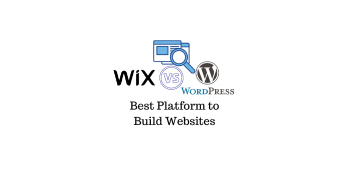 Wix contre WordPress