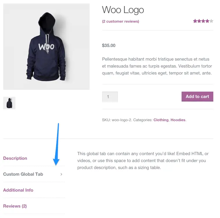 Meilleurs plugins pour créer des onglets de produits personnalisés pour WooCommerce 2