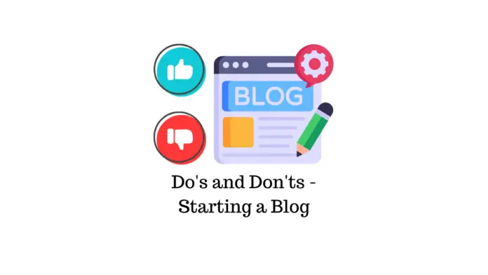 À faire et à ne pas faire pour démarrer un blog