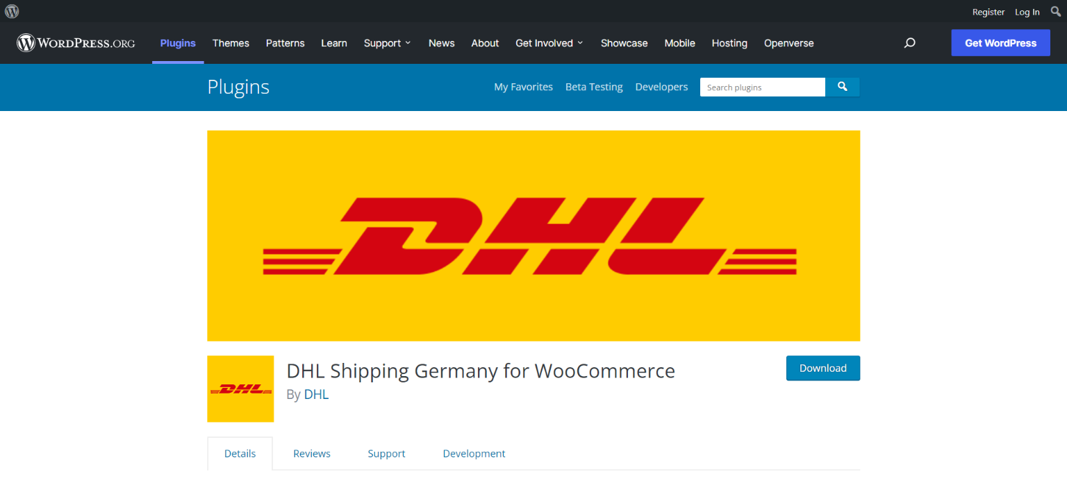 Plugin DHL pour WooCommerce