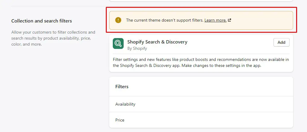 Comment ajouter un filtre de produit dans Shopify ? 7
