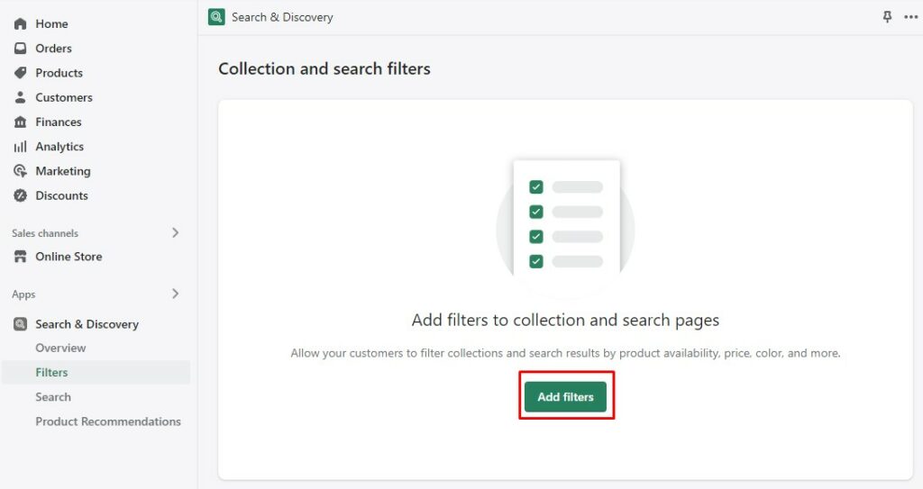 Comment ajouter un filtre de produit dans Shopify ? 15