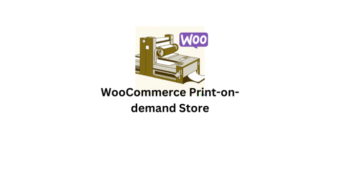 Boutique d'impression à la demande WooCommerce