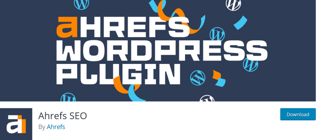 Meilleurs plugins de référencement WordPress - Ahrefs