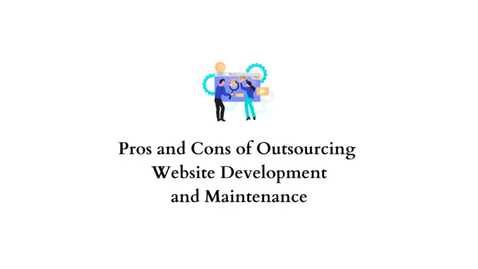 Externalisation du développement du site web