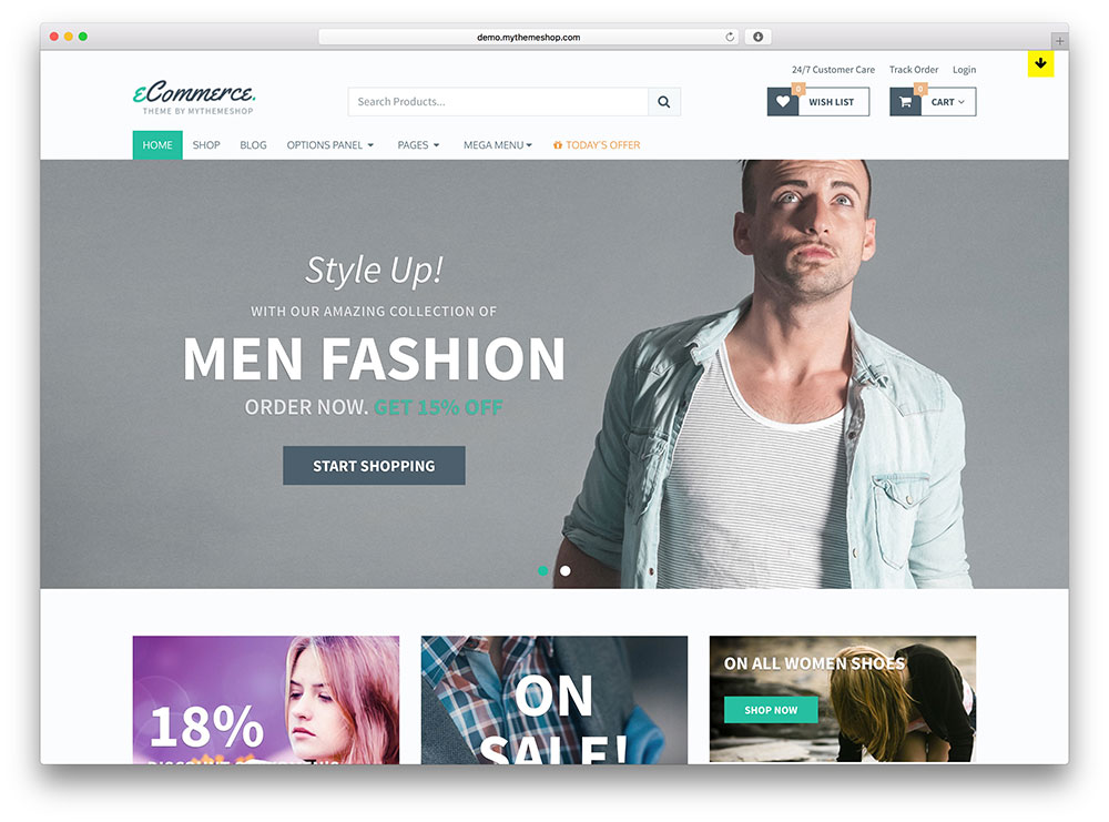 mythemeshop - simple WooCommerce theme