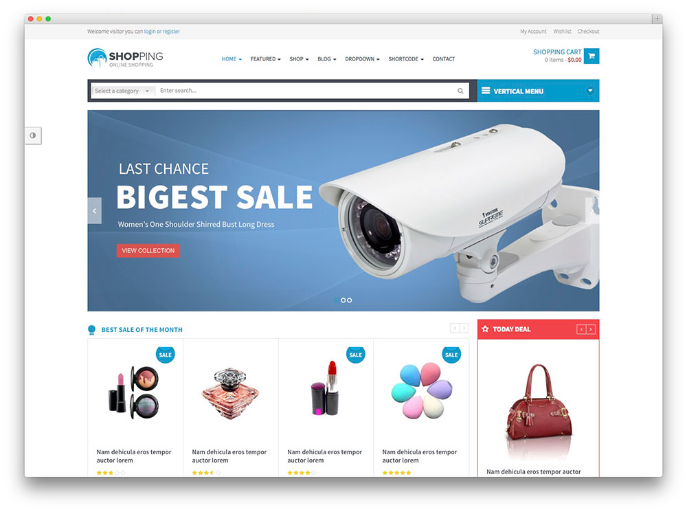 shopping wooCommerce universal store