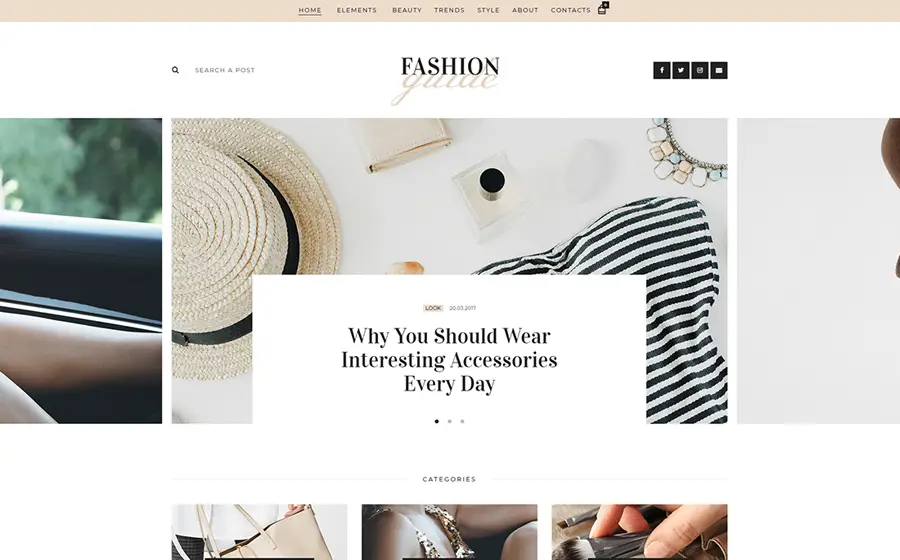 Guide de la mode | Thème WordPress du magazine et du style de vie en ligne