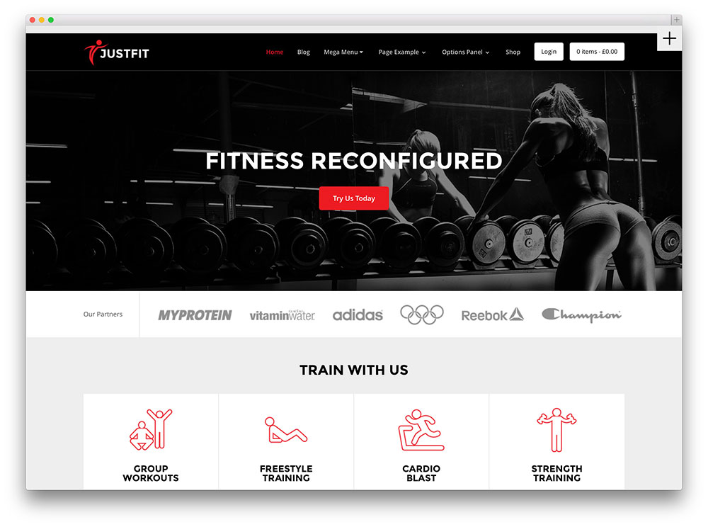 17 thèmes WordPress CrossFit étonnants pour les communautés 2019 11