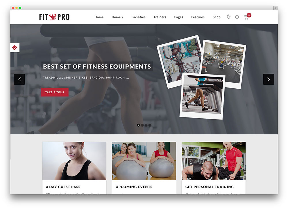 FitPro - Premium fitness template