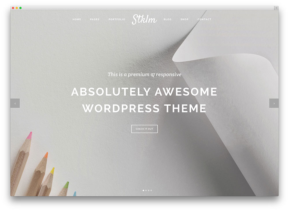 stockholm simple multipurpose business theme