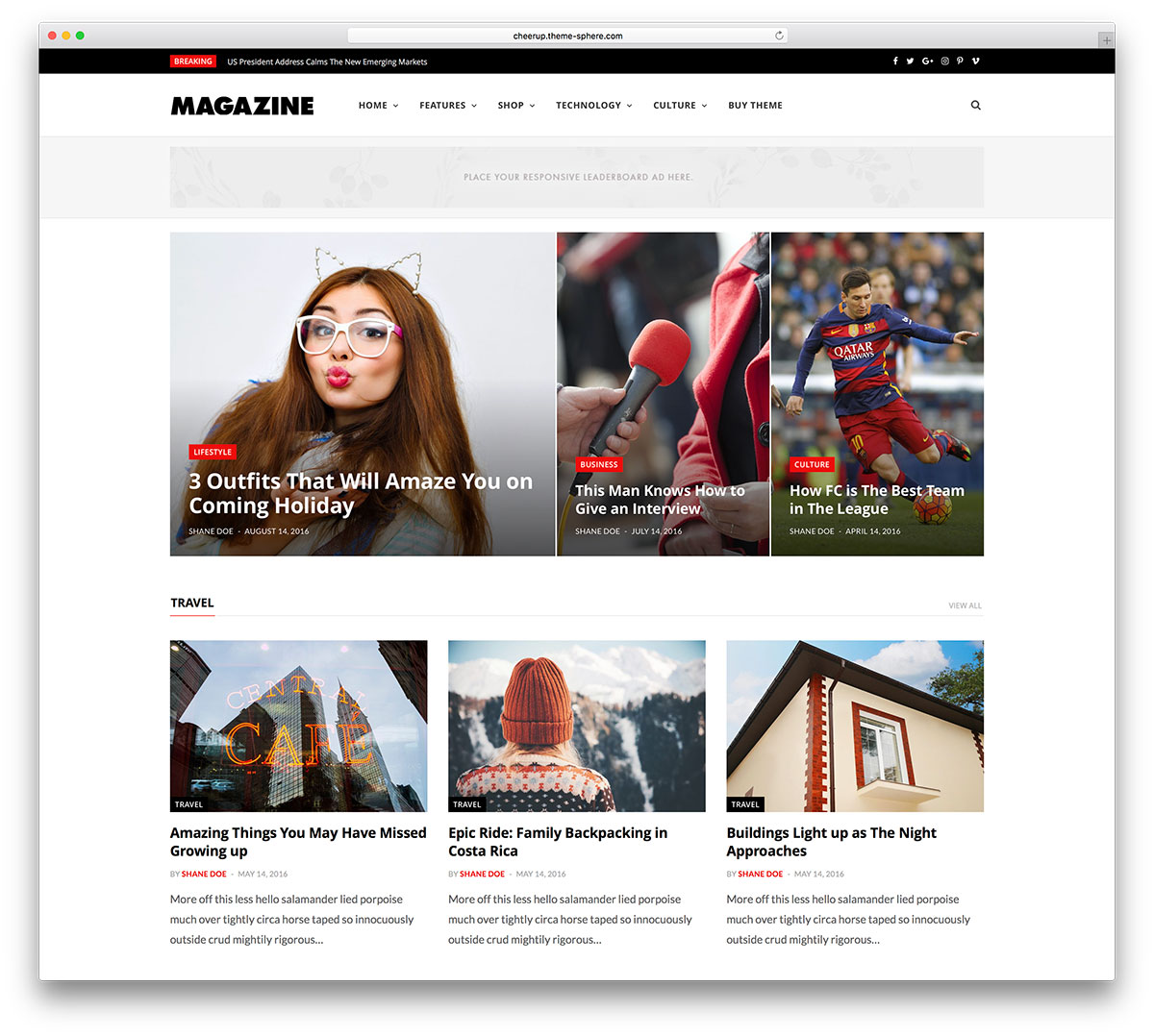 Top 50+ thèmes WordPress de magazines d'actualité 2019 12