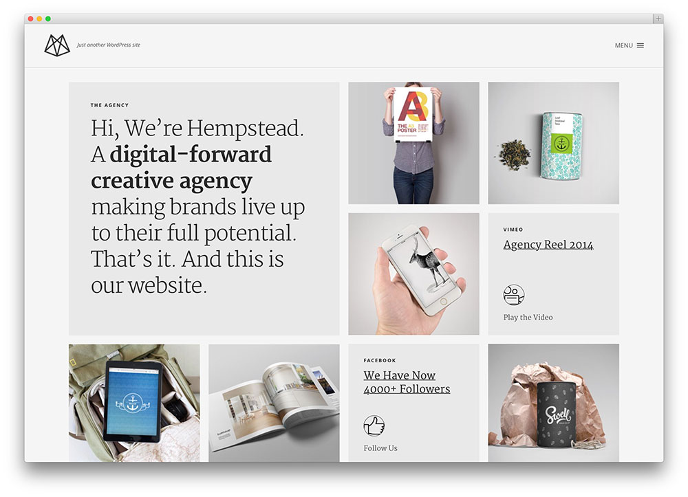 hempstead - theme for designers