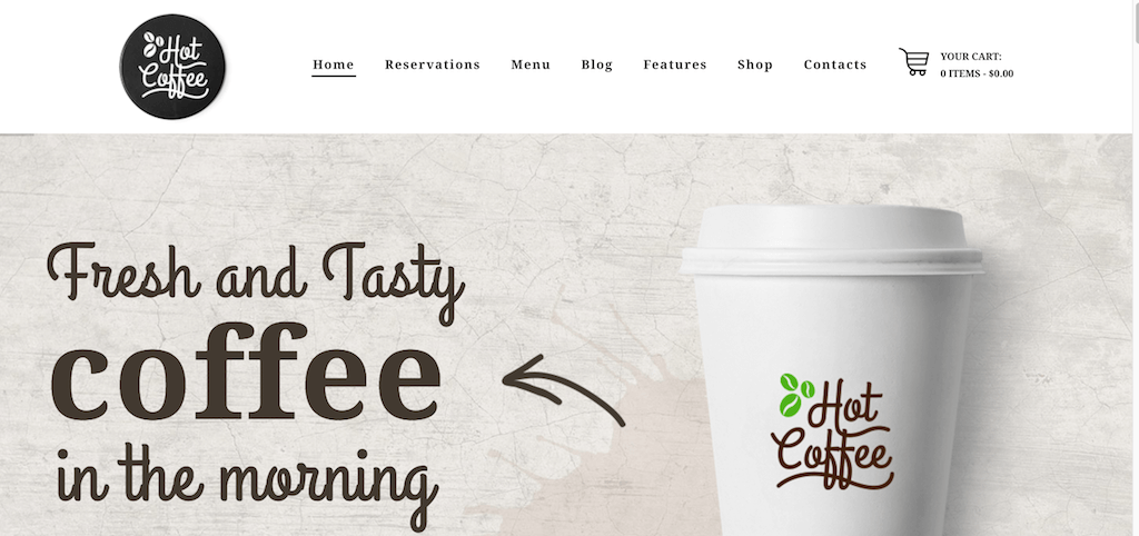 Café chaud - Juste un autre site WordPress