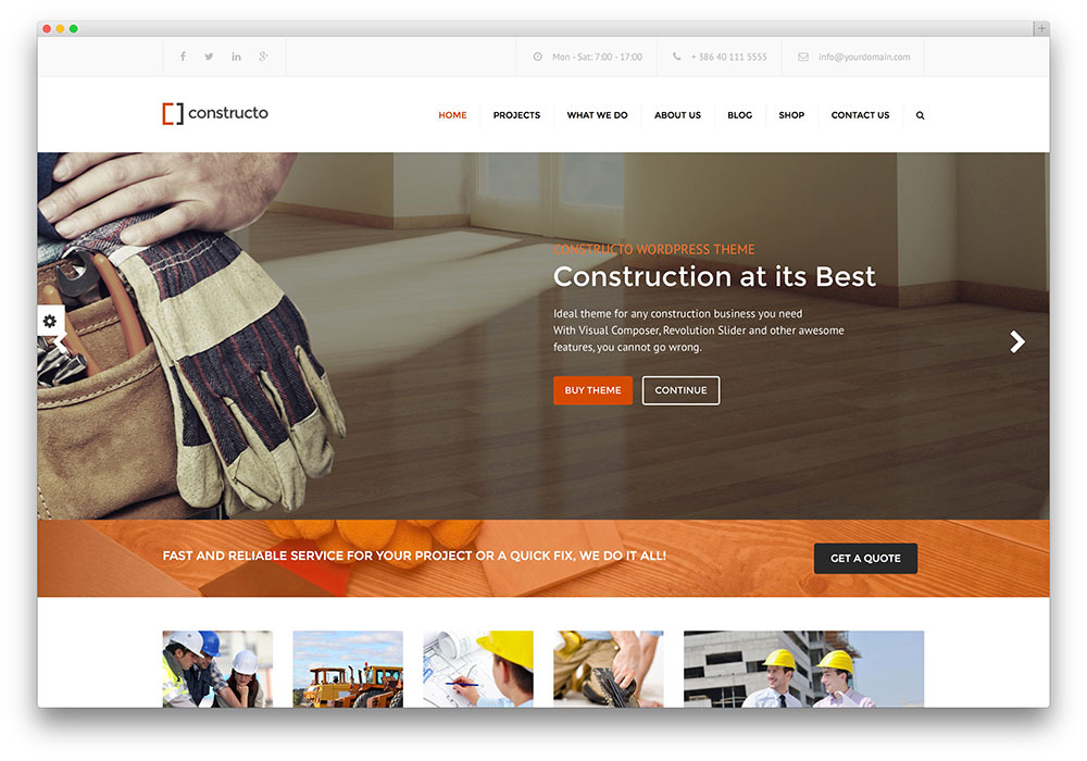 constructo - construction company theme