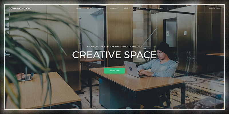 Coworking Co. - Thème WordPress pour espaces créatifs