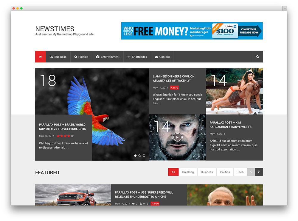 newstimes news magazine seo theme