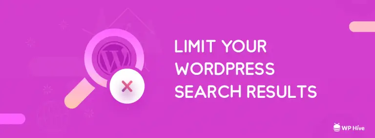 Limiter les résultats de recherche WordPress par catégorie, type de message, titre du message 36