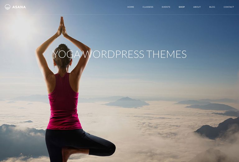 Top 26 des thèmes WordPress pour les studios de yoga et les clubs de fitness 2019 1