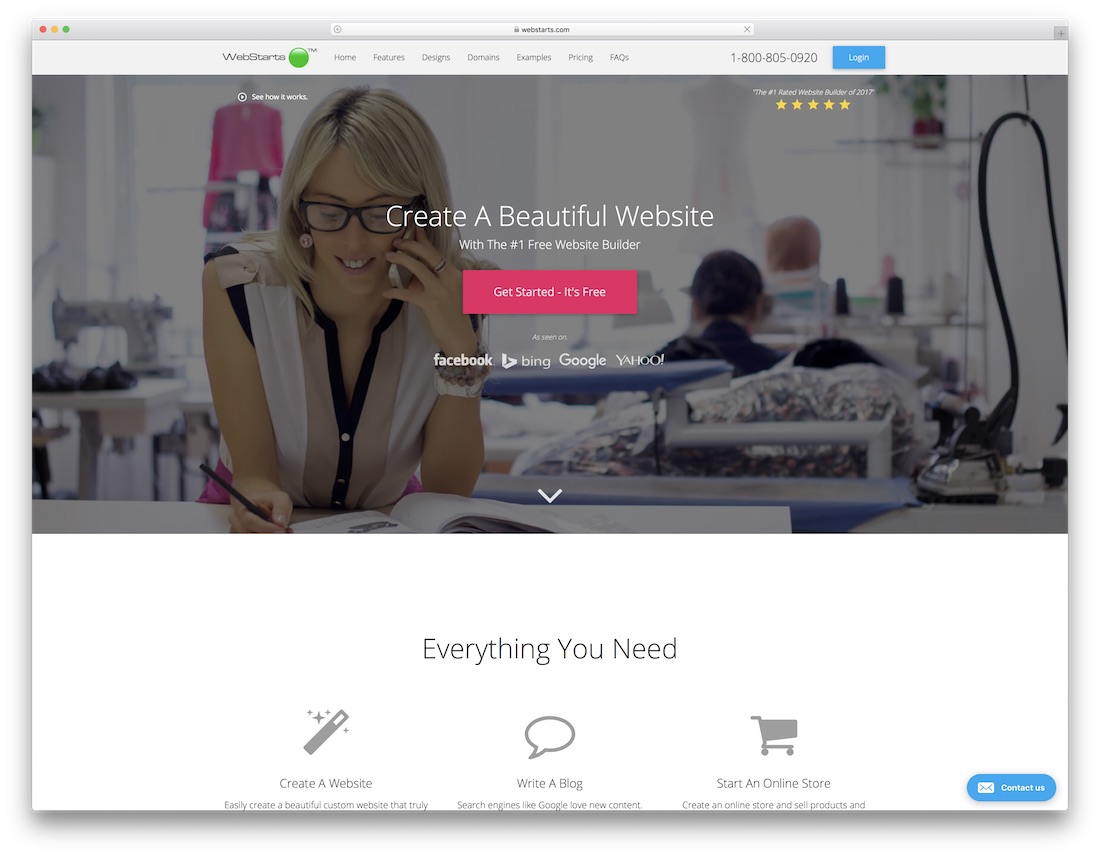 webstarts constructeur de site web pour seo
