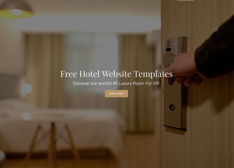 21 modèles gratuits de sites Web d'hôtels pour attirer la génération du millénaire 97