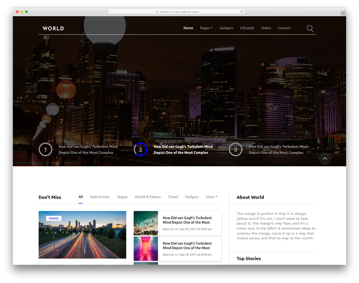 64 modèles de sites Web HTML gratuits 2019 | Webypress