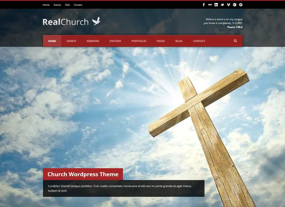 Real Church - Thème Responsive Retina Ready 