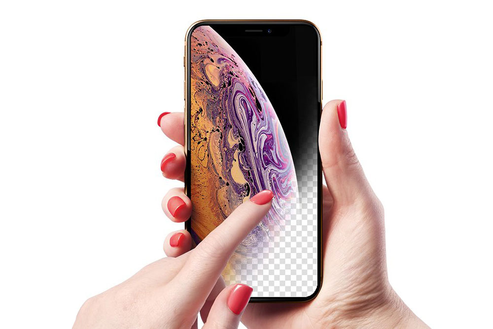 maquette iphone xs