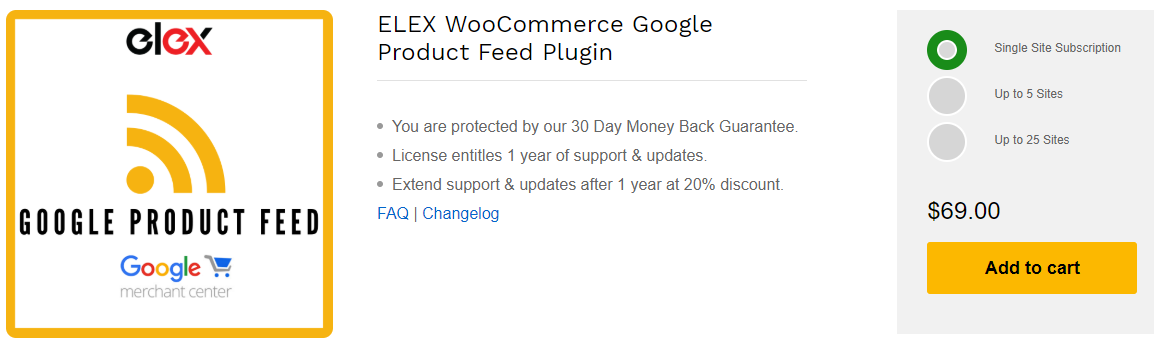 Meilleurs plugins pour les fichiers de flux de produits Google WooCommerce 1