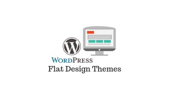 Super thèmes de WordPress Design plat en 2019 37
