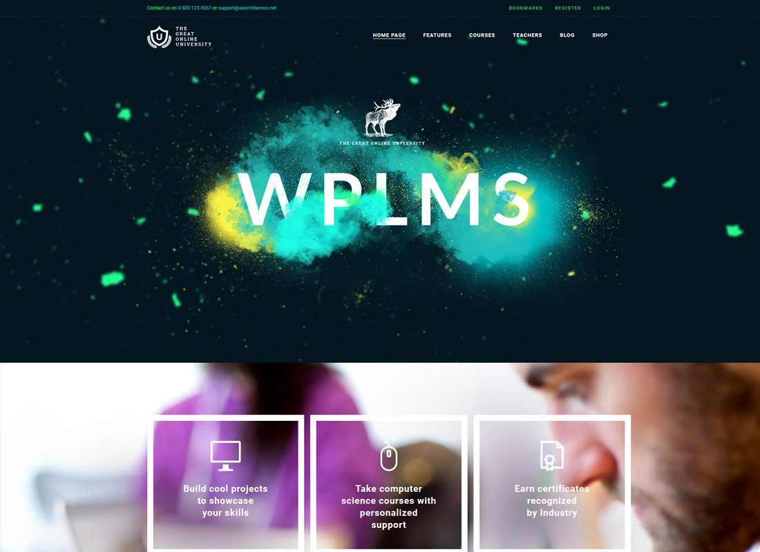 Université en ligne | Education LMS WordPress Thème