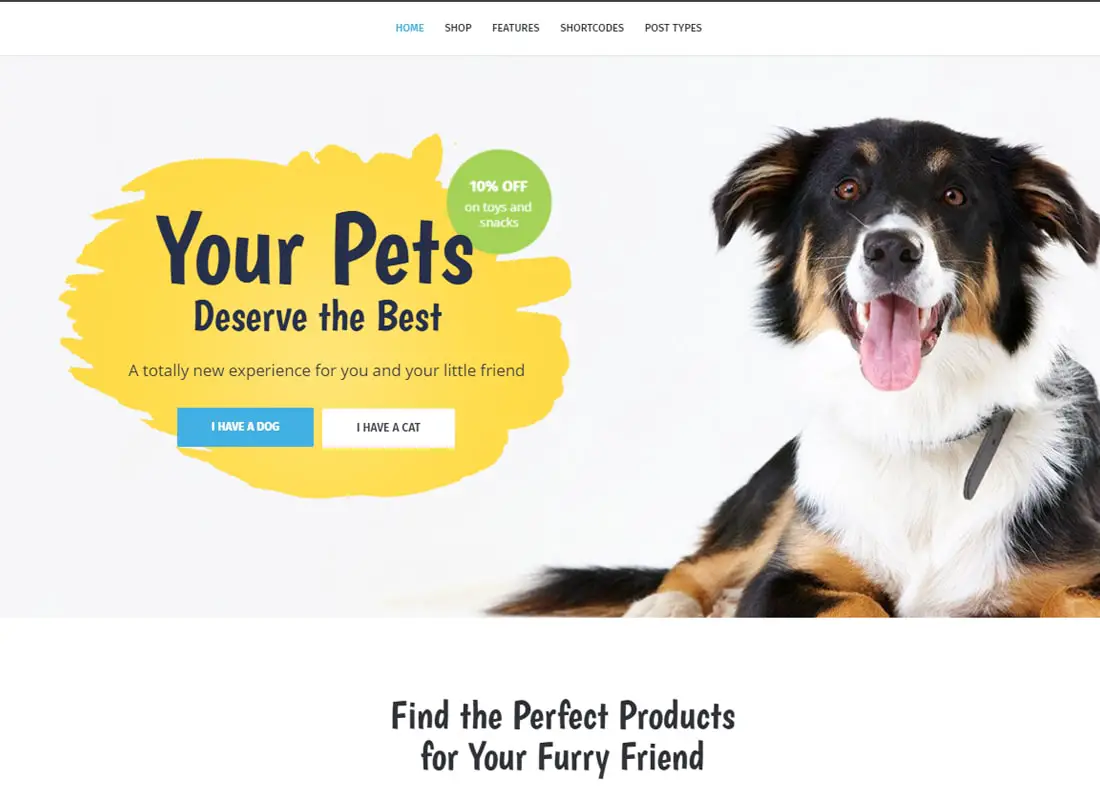 Vet Care - Thème WordPress pour animaux de compagnie et soins vétérinaires